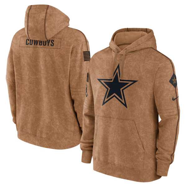 Men's Dallas Cowboys 2023 Brown Salute to Service Pullover Hoodie,We sell and wholesale Men's Dallas Cowboys 2023 Brown Salute to Service Pullover Hoodie on line form chian!